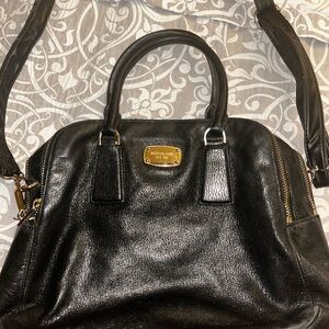 Michael Kors Shiny Black Satchel